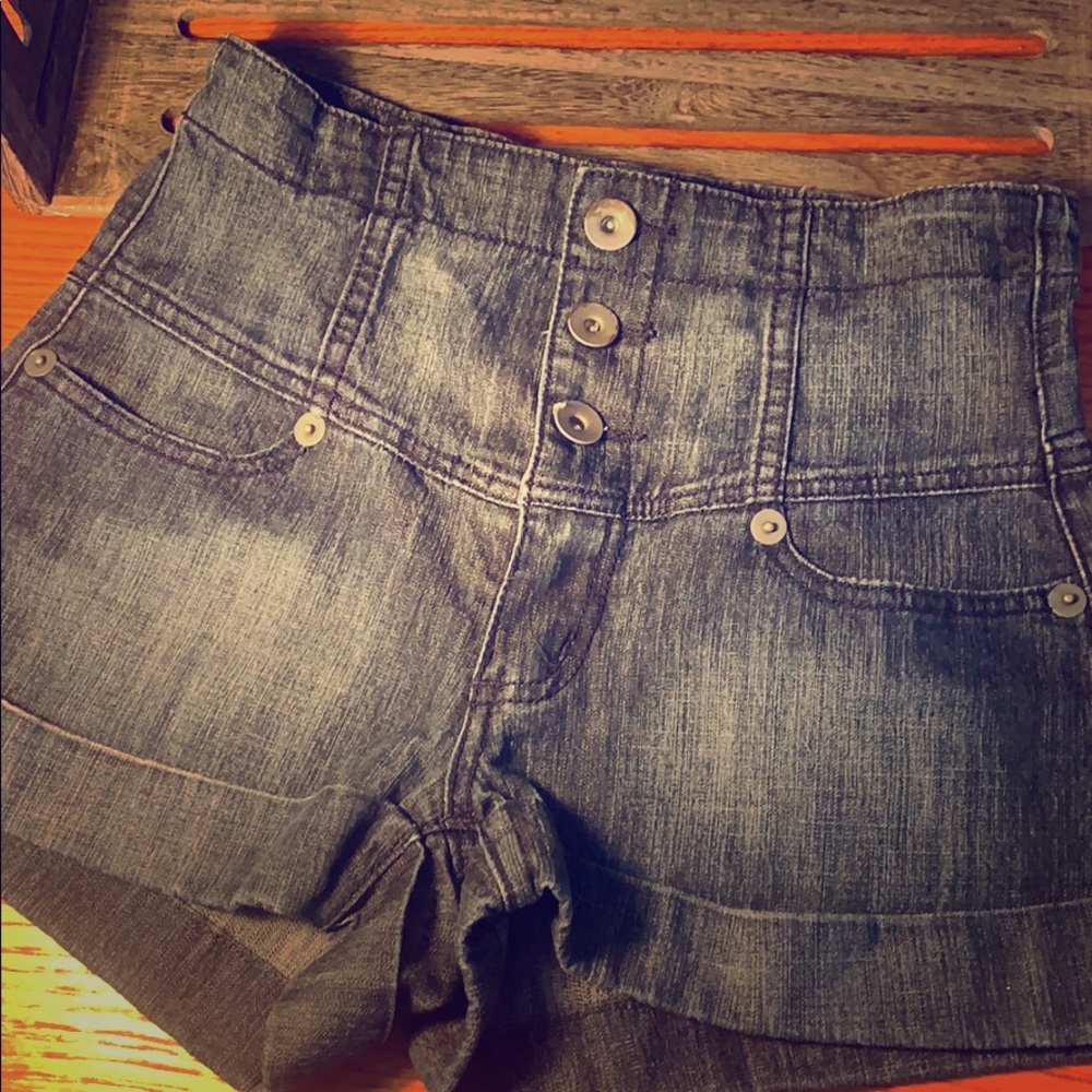 High waist shorts